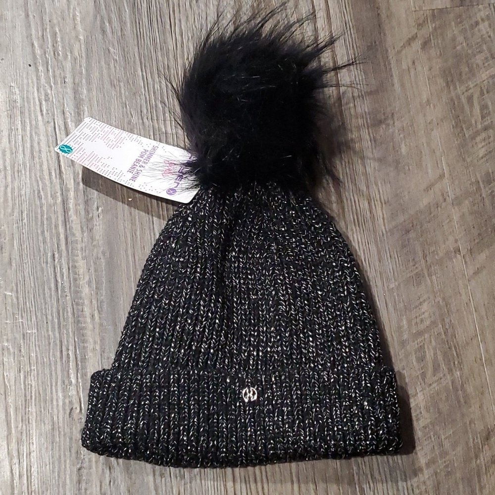 Layer 8 Shimmer & Shine Pom Beanie Hat